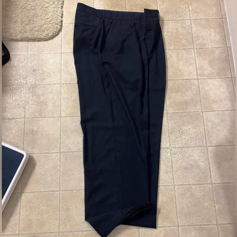 Military Black Slacks